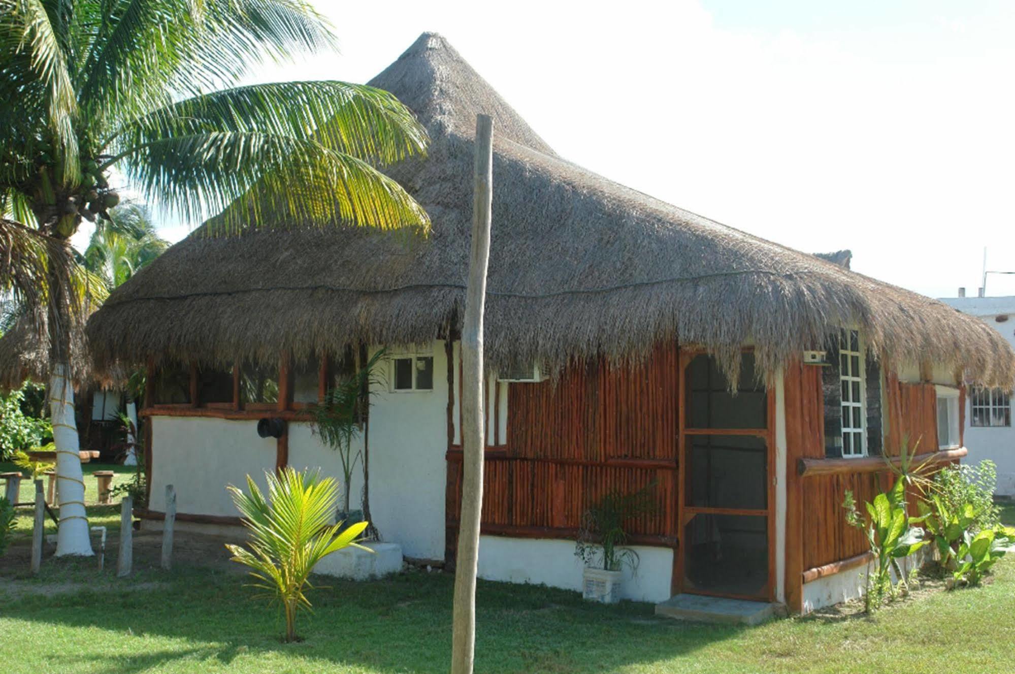 Golden Paradise Hostel Isla Holbox Bagian luar foto